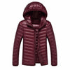 2019 Men Hooded ultraLight White Duck Down Jacket Warm Jacket Line Portable Package men pack jacket