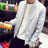Slim Fit Solid Mens Bomber Jacket 2019 Spring Autumn Male Baseball Thin Jackets Brand Casual Coat Top Men's windbreaker Jacket